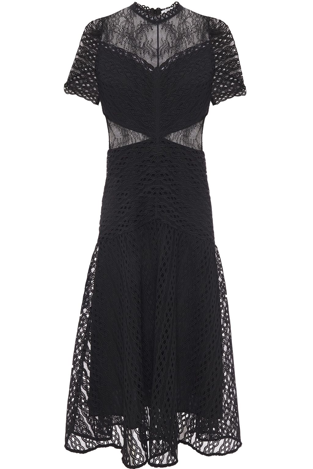 Sandro black lace dress Clearance