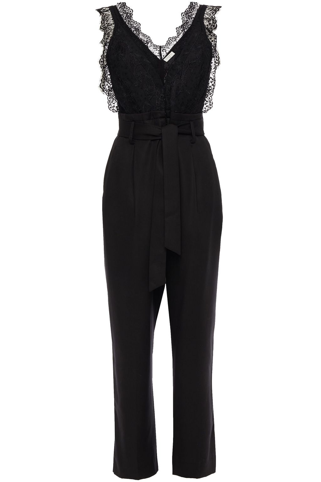 alexis black lace jumpsuit