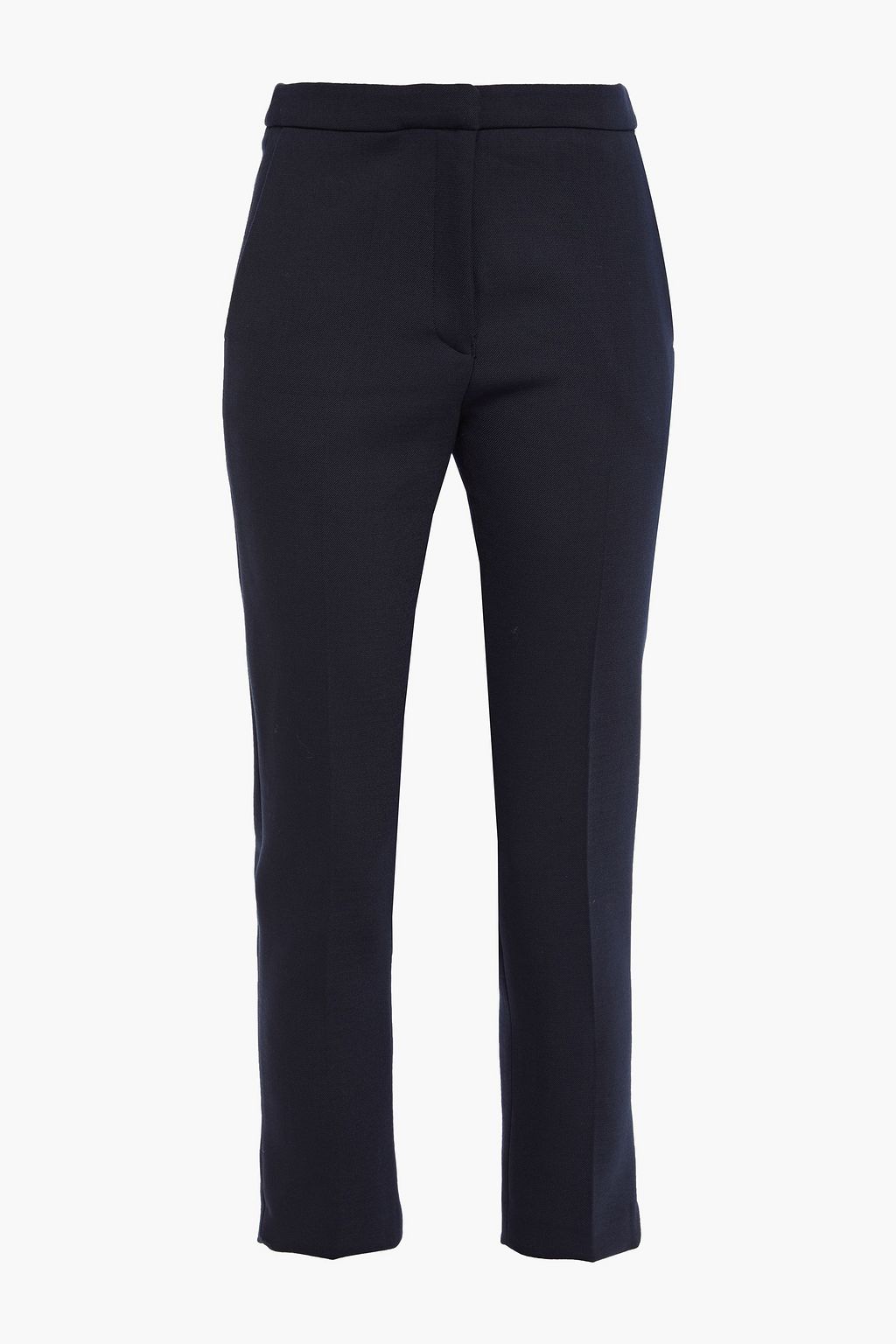 SANDRO Andy cropped twill slim-leg pants | THE OUTNET