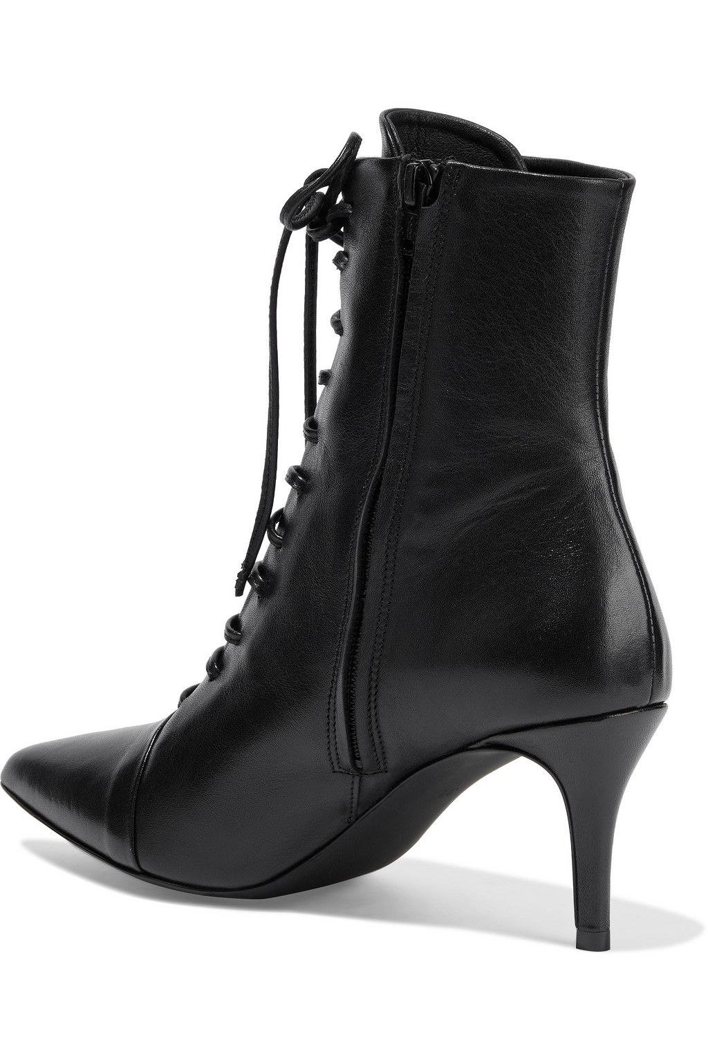 IRIS & INK Georgina lace-up leather ankle boots – Shoes Post