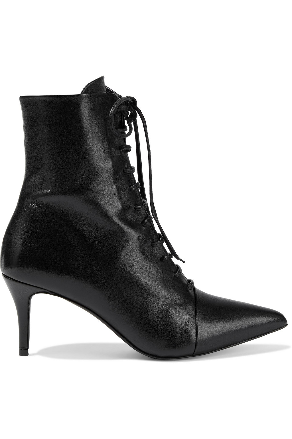 IRIS & INK Georgina lace-up leather ankle boots