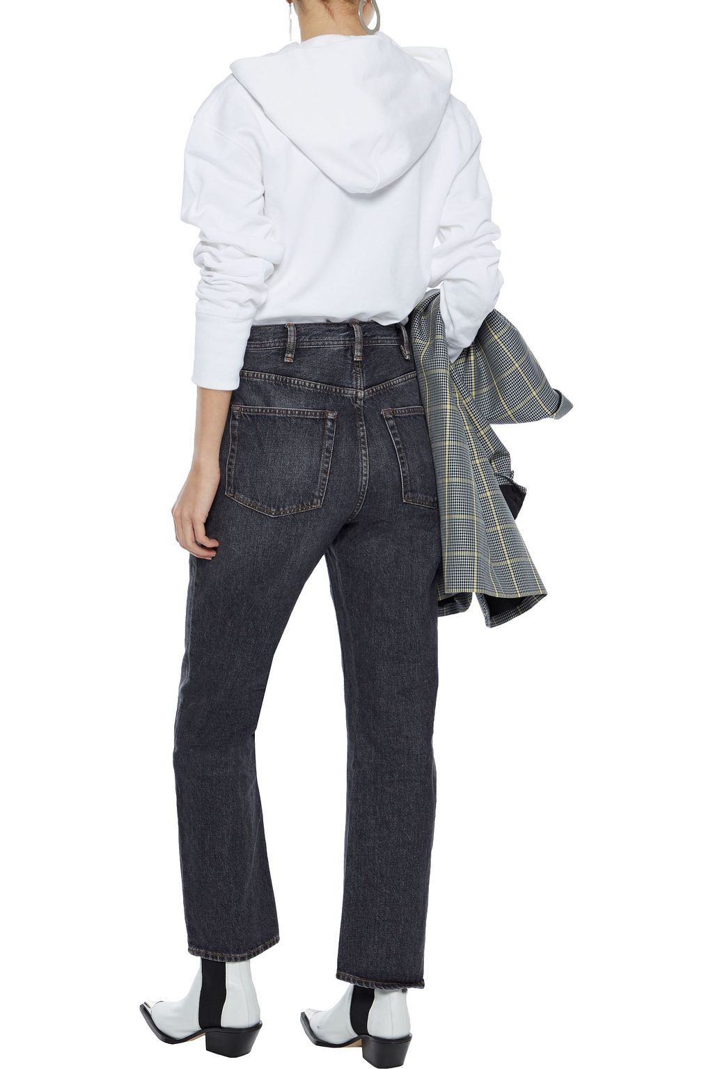 ACNE STUDIOS High-rise straight-leg jeans