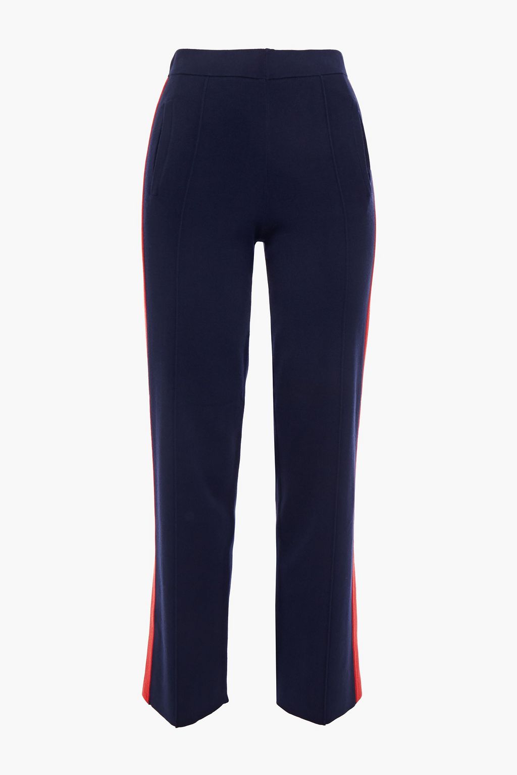 striped stretch pants