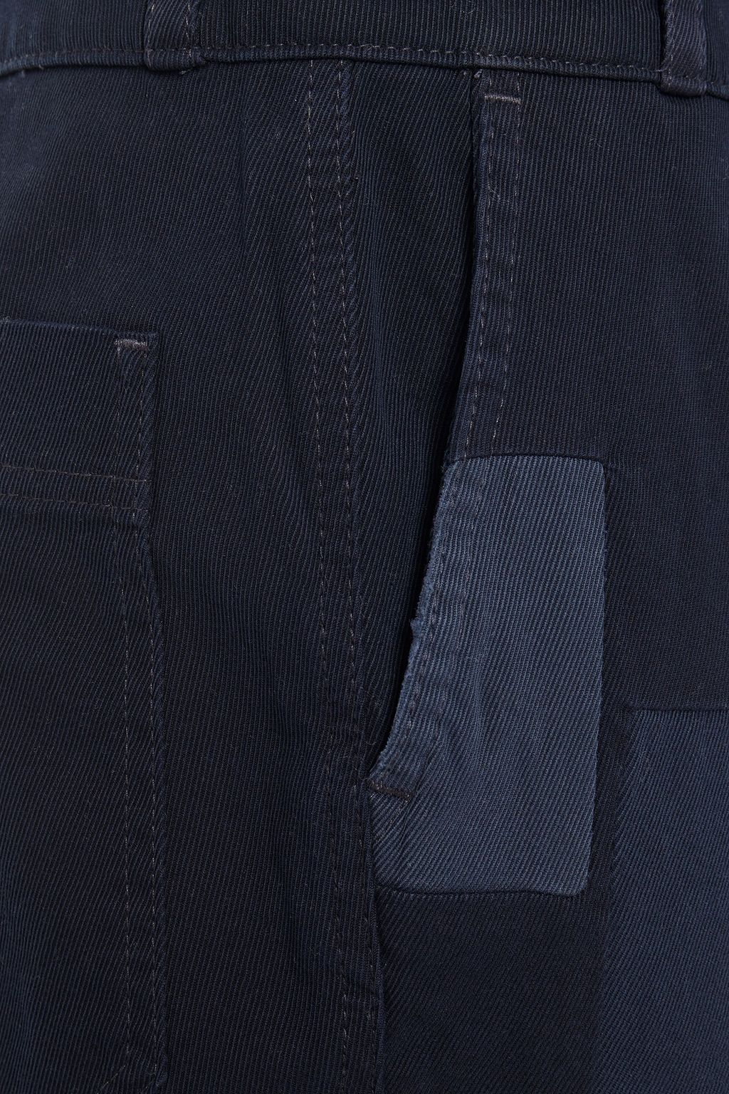 JAMES PERSE Cropped cotton-blend twill tapered pants