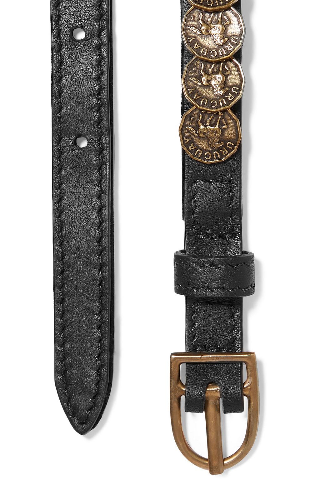 GABRIELA HEARST Embellished leather belt