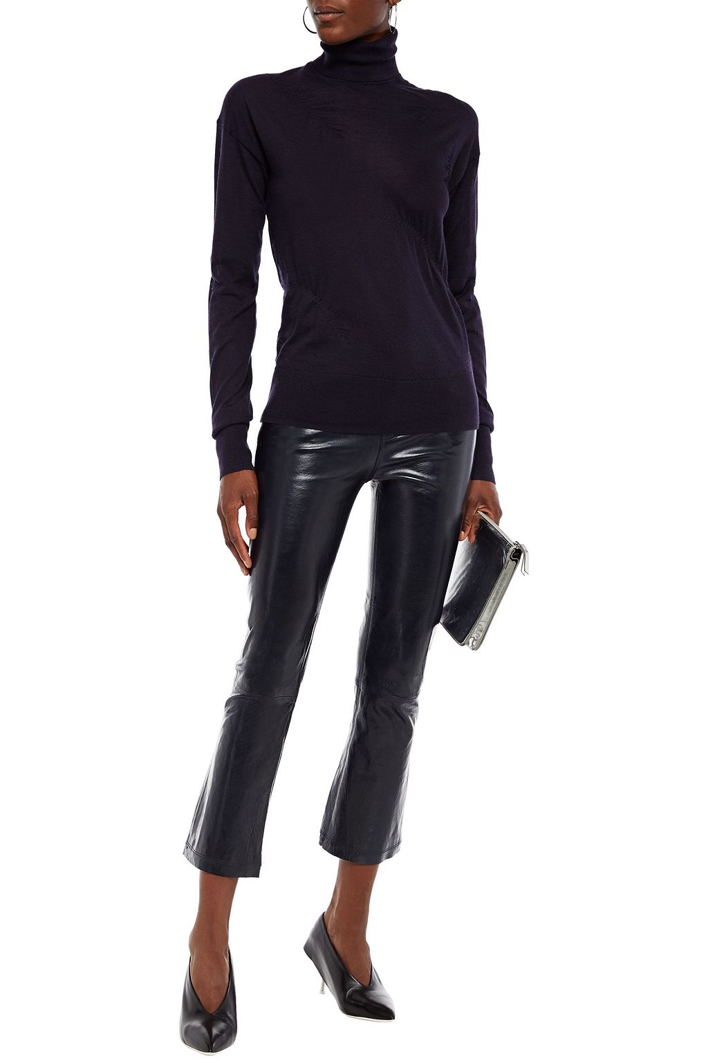 HELMUT LANG Cashmere-blend turtleneck sweater