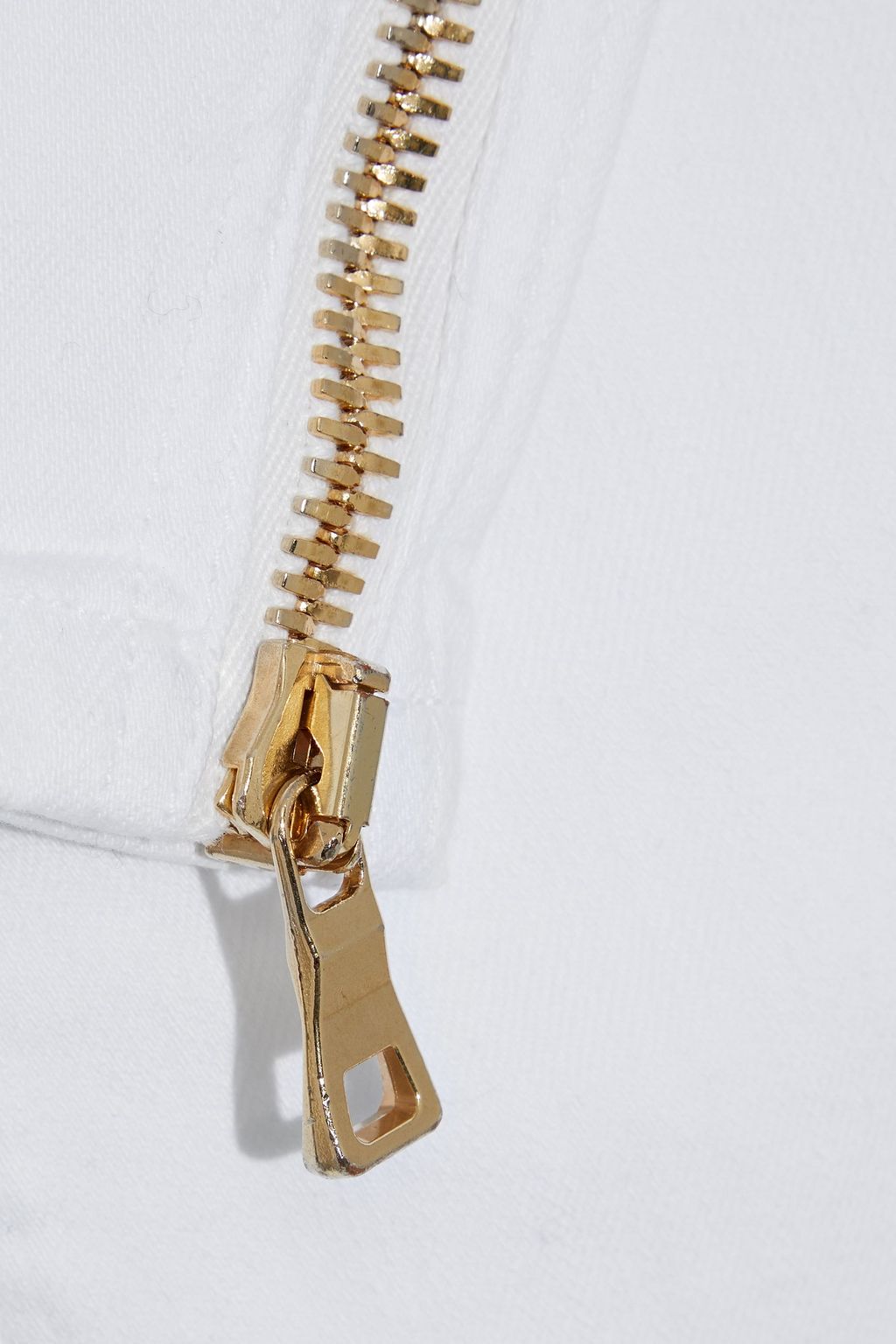 BALMAIN Zip-detailed low-rise skinny jeans
