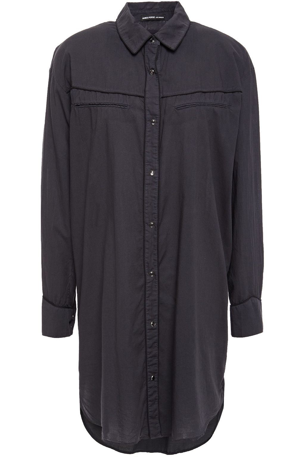 cotton mini shirt dress