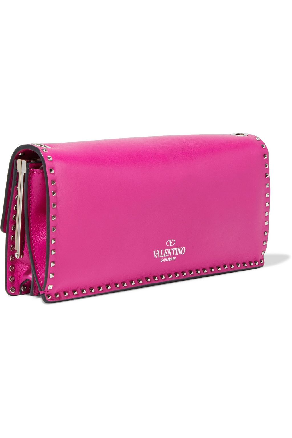 VALENTINO GARAVANI Stud Stitching leather shoulder bag