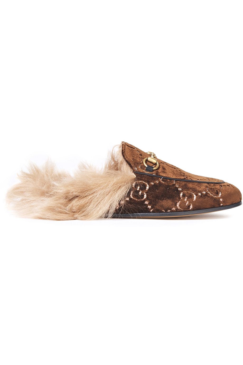 gucci princetown fur sale