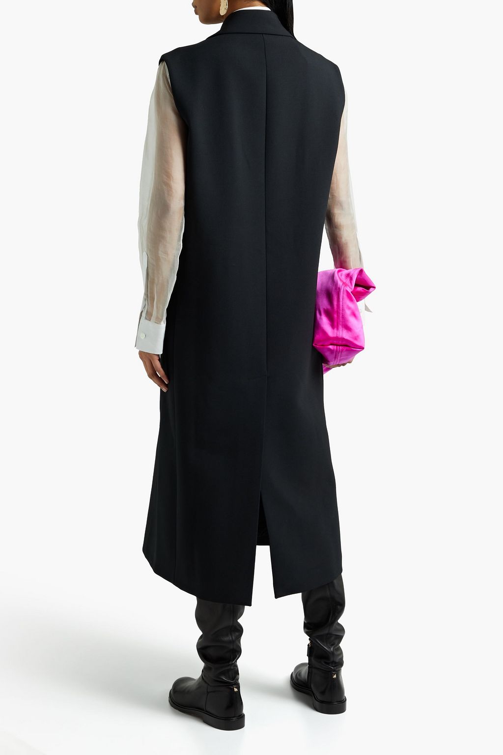 VALENTINO GARAVANI Double-breasted twill vest