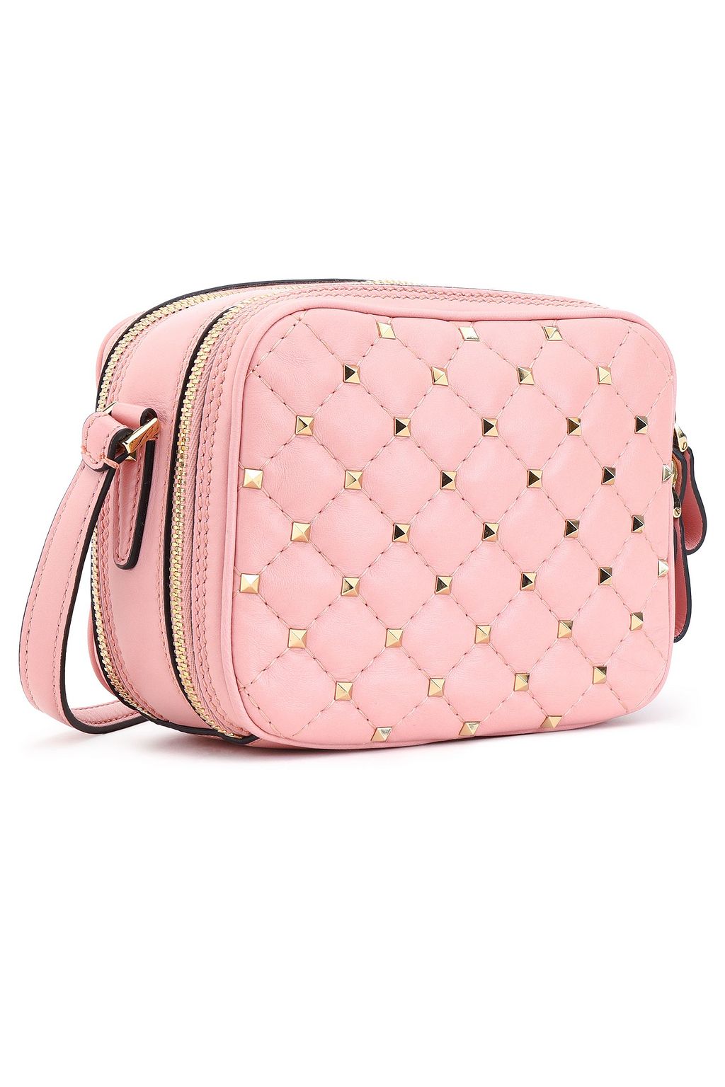VALENTINO GARAVANI Rockstud Spike mini quilted leather shoulder bag