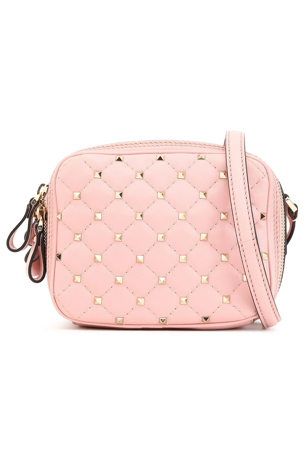 VALENTINO GARAVANI Rockstud Spike mini quilted leather shoulder bag