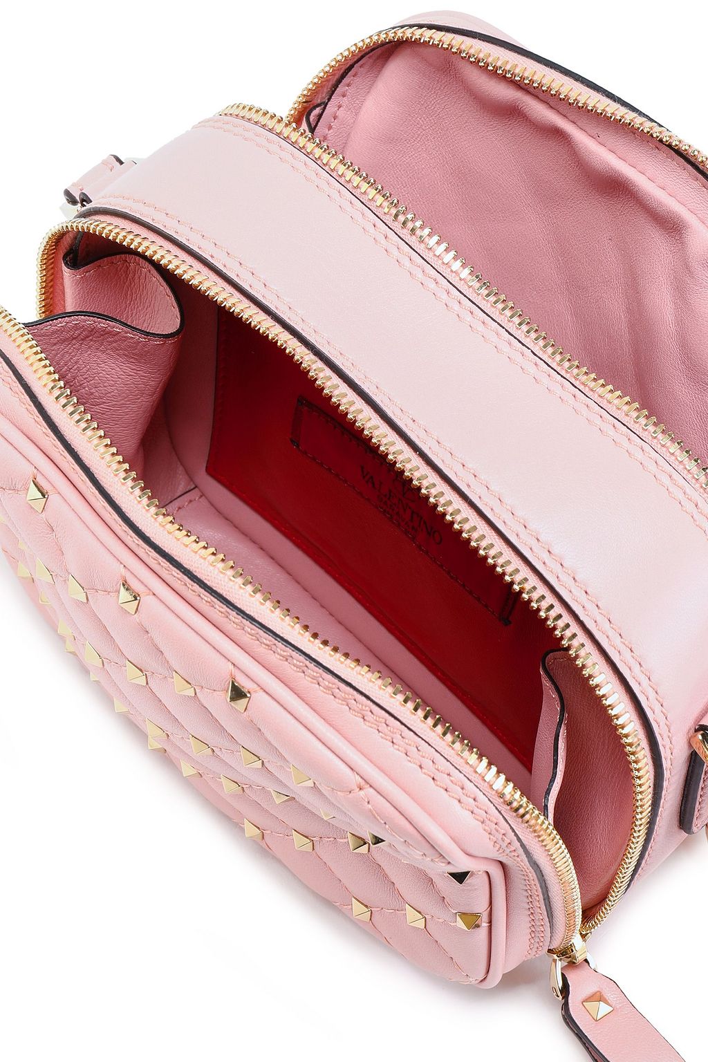 VALENTINO GARAVANI Rockstud Spike mini quilted leather shoulder bag
