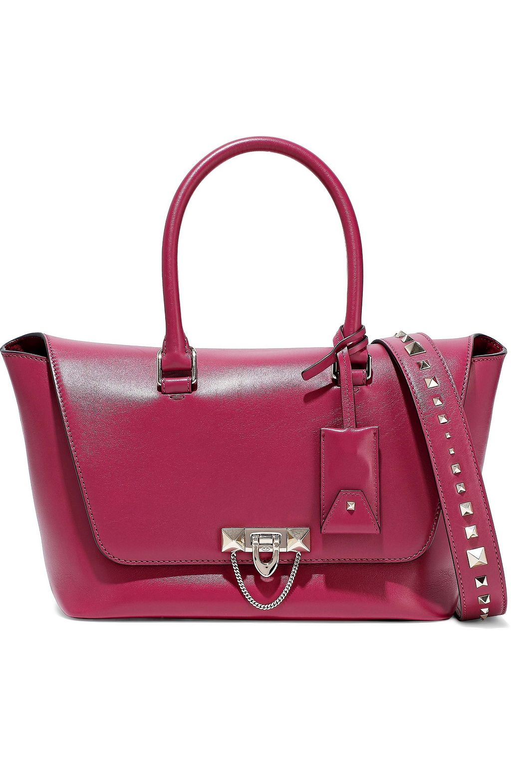 VALENTINO GARAVANI Demilune leather tote