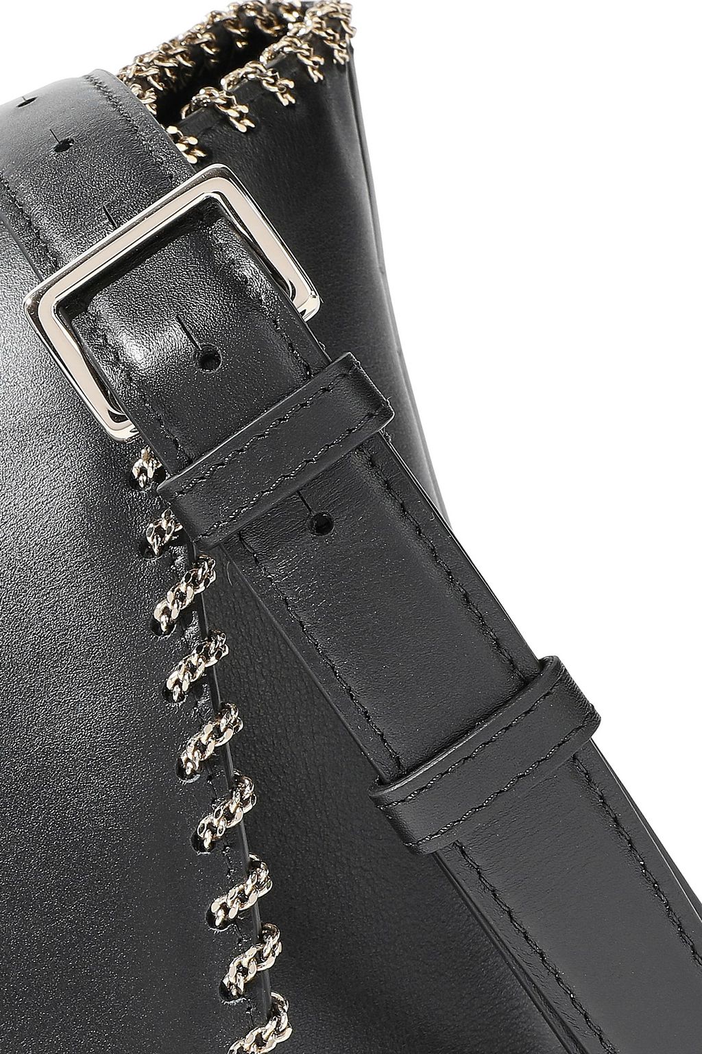 VALENTINO GARAVANI Demilune leather tote
