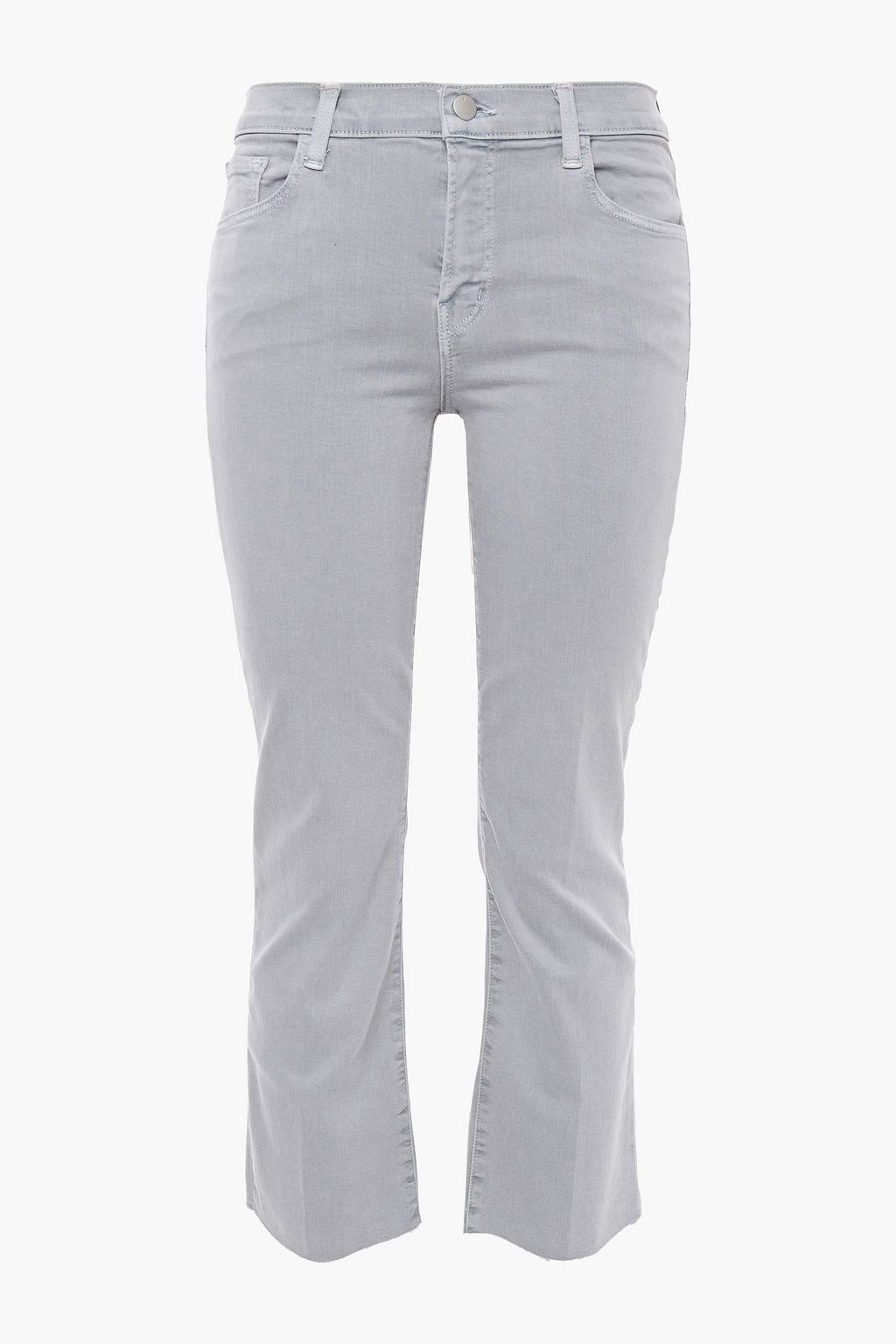 grey bootcut jeans