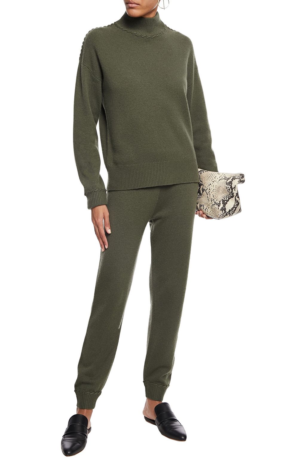THEORY Cashmere track pants