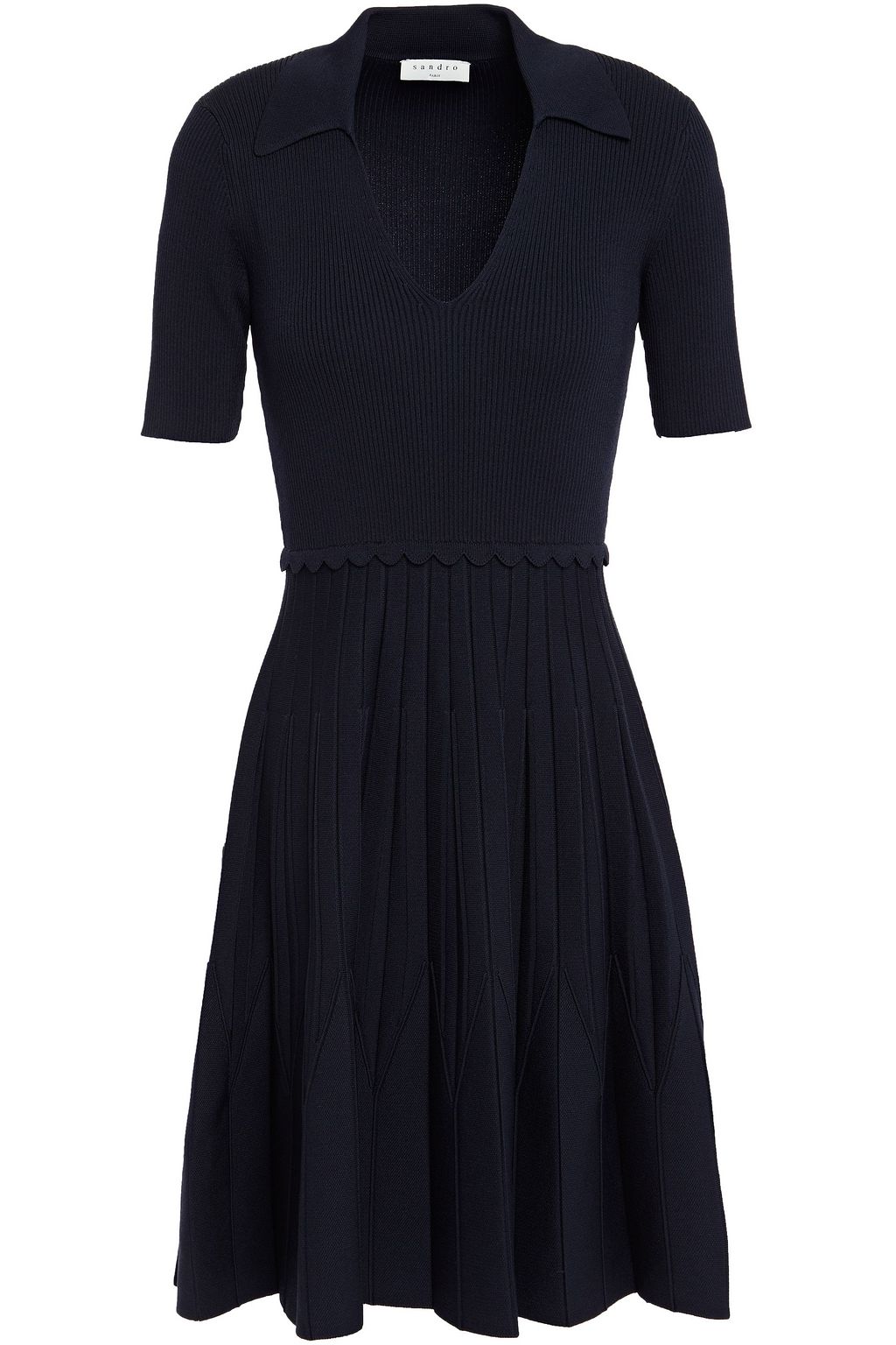 knit mini dress