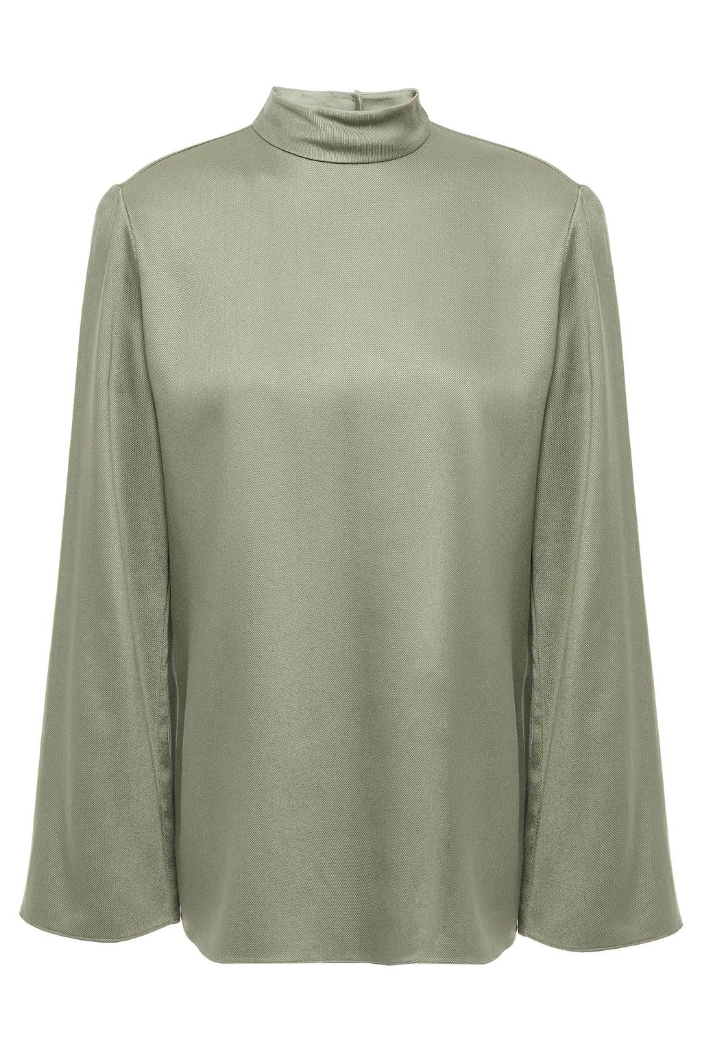theory satin blouse