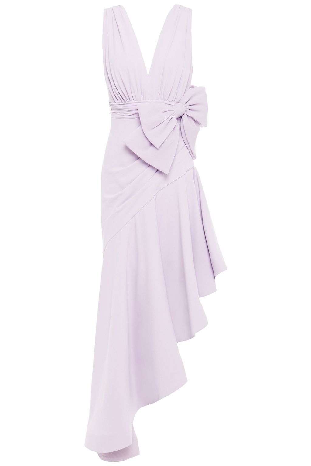 badgley mischka purple dress