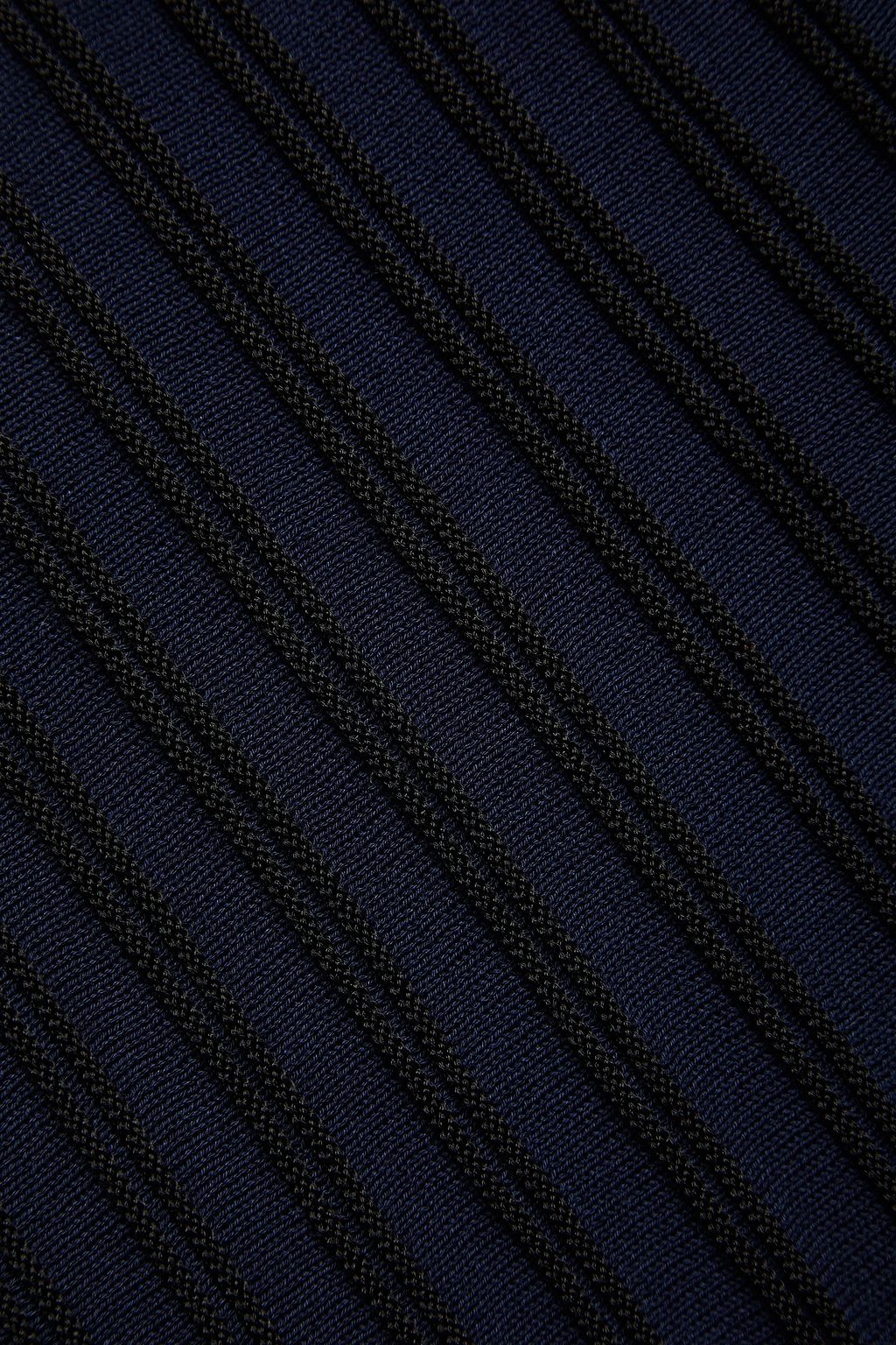 M MISSONI Ribbed cotton-blend wide-leg pants