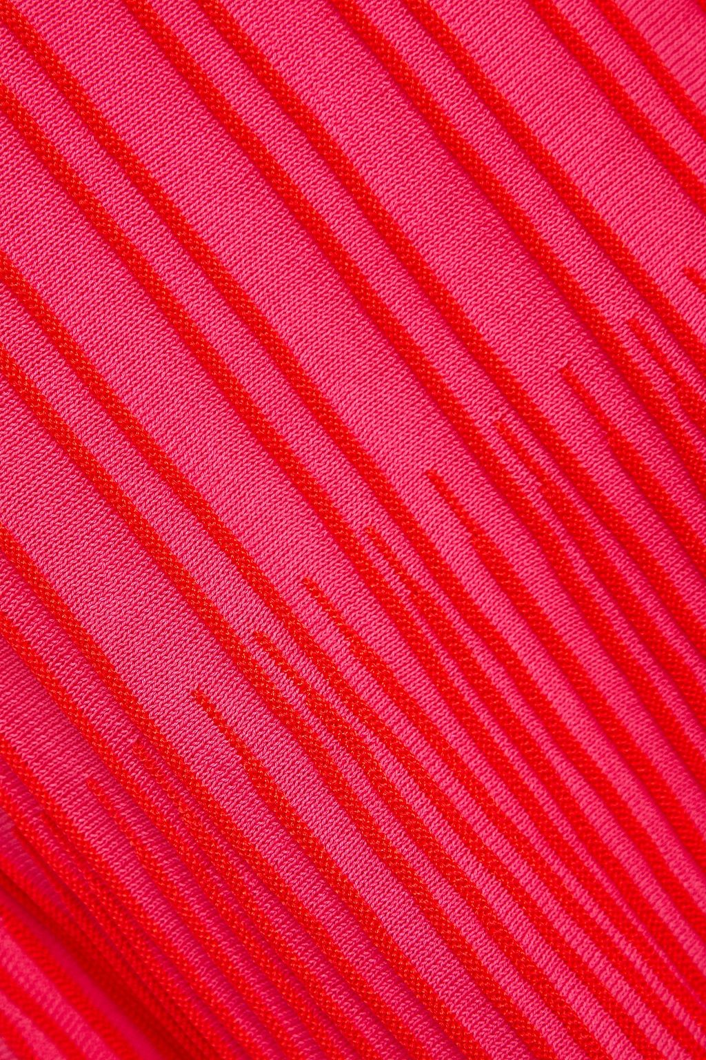 M MISSONI Ribbed cotton-blend midi skirt