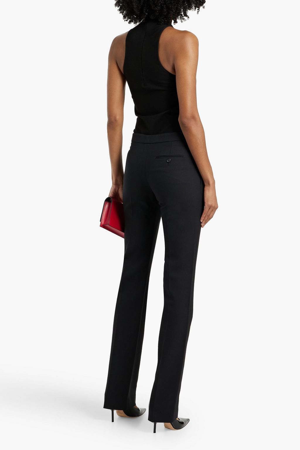MCQUEEN Wool-blend slim-leg pants