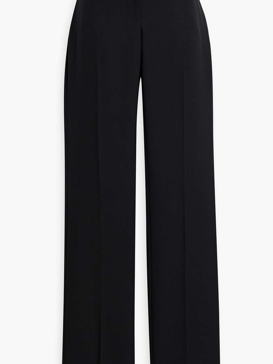 wool-blend slim-leg pants