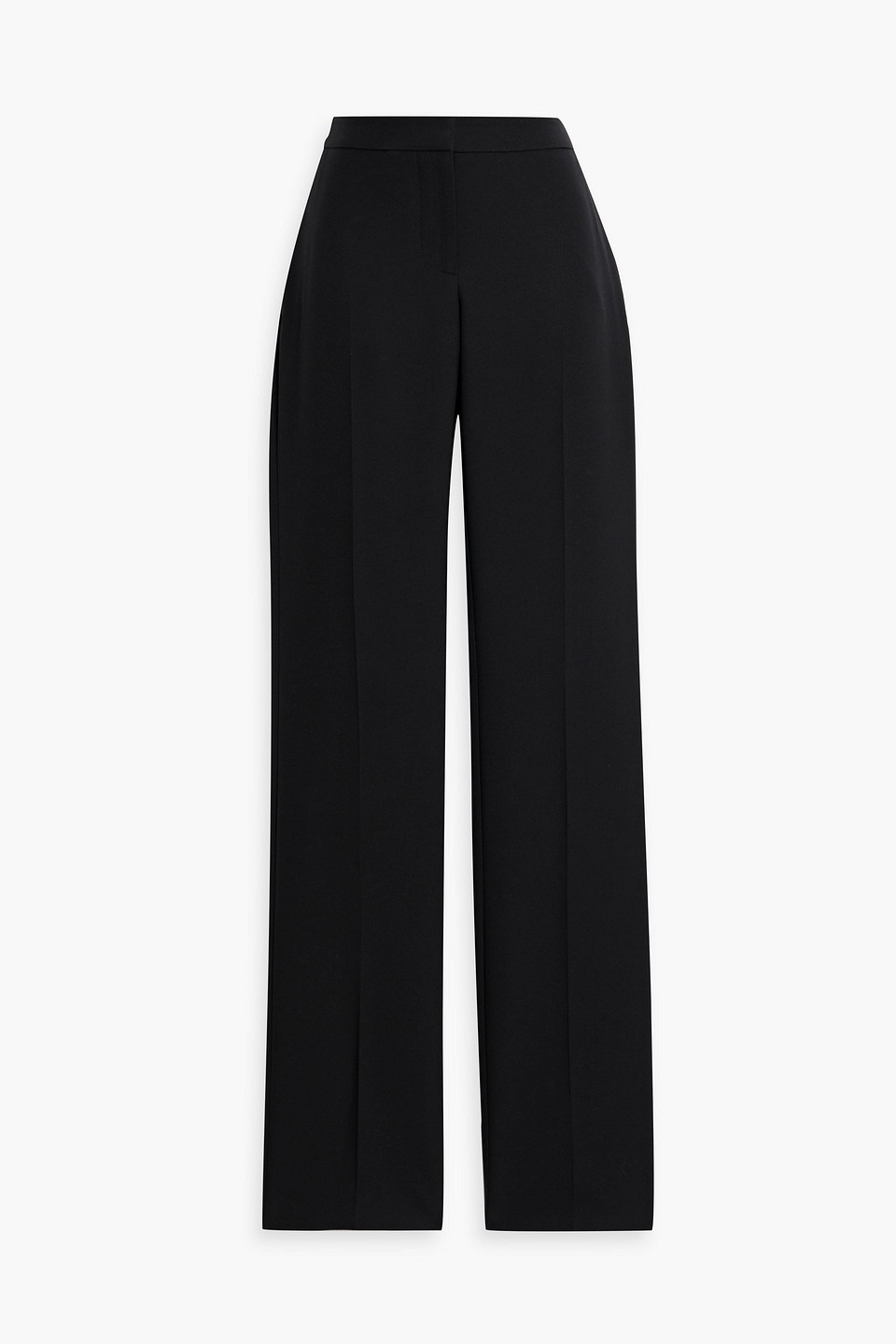 Alexander Mcqueen Wool-blend Slim-leg Pants In Black