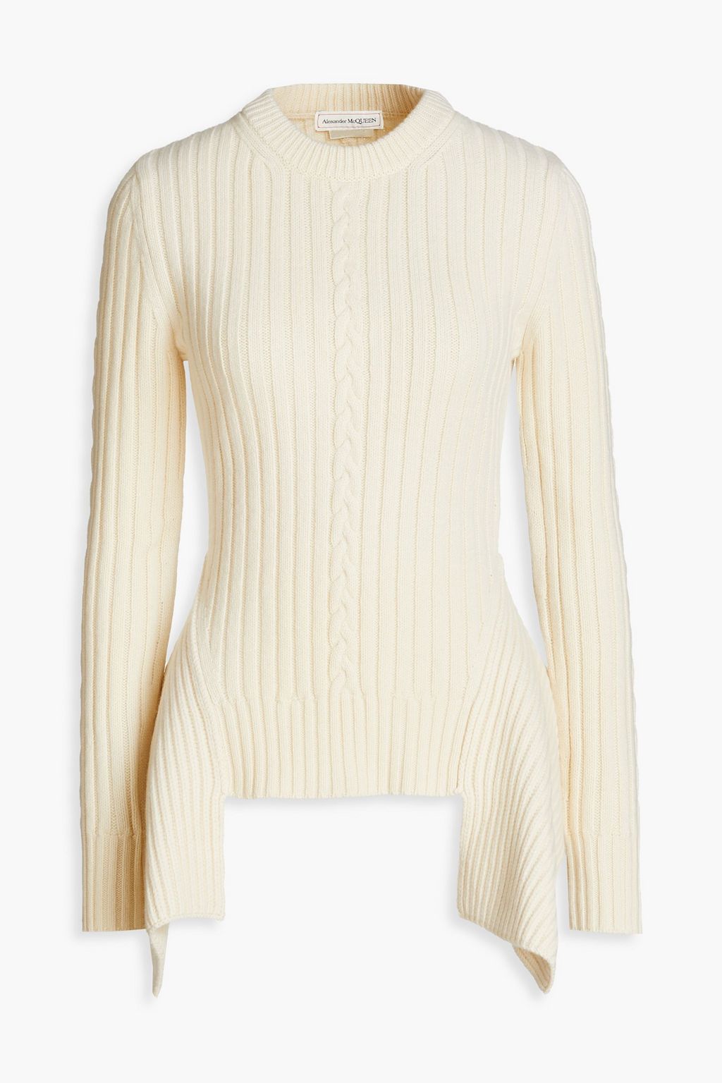 Alexander mcqueen deals cable knit sweater