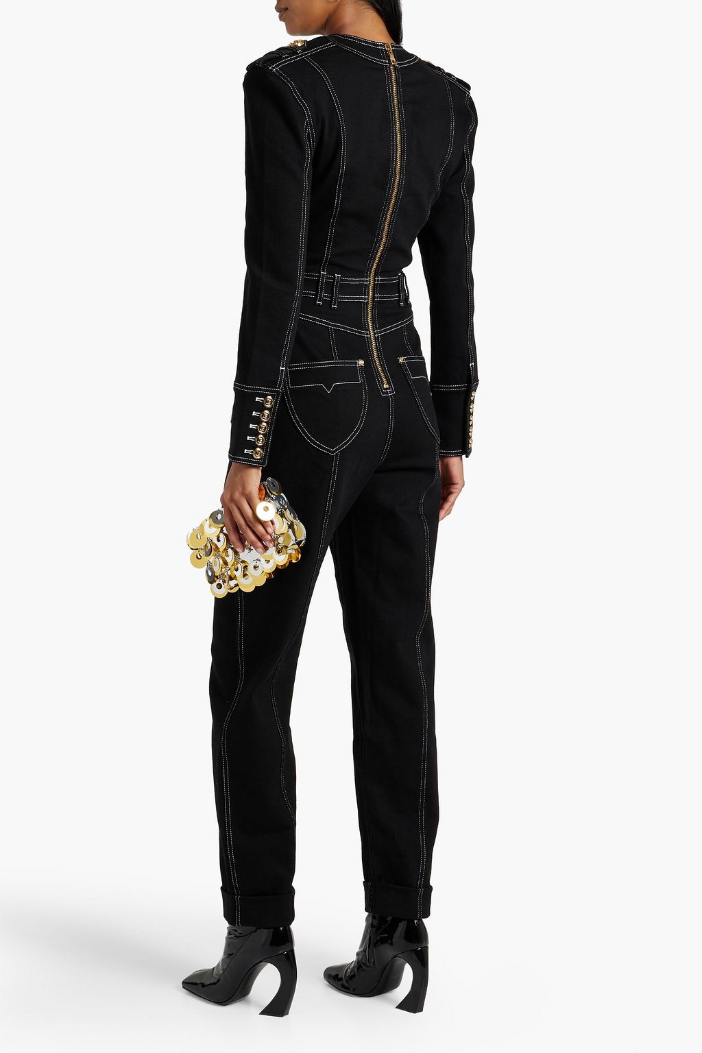 BALMAIN デニム ジャンプスーツ