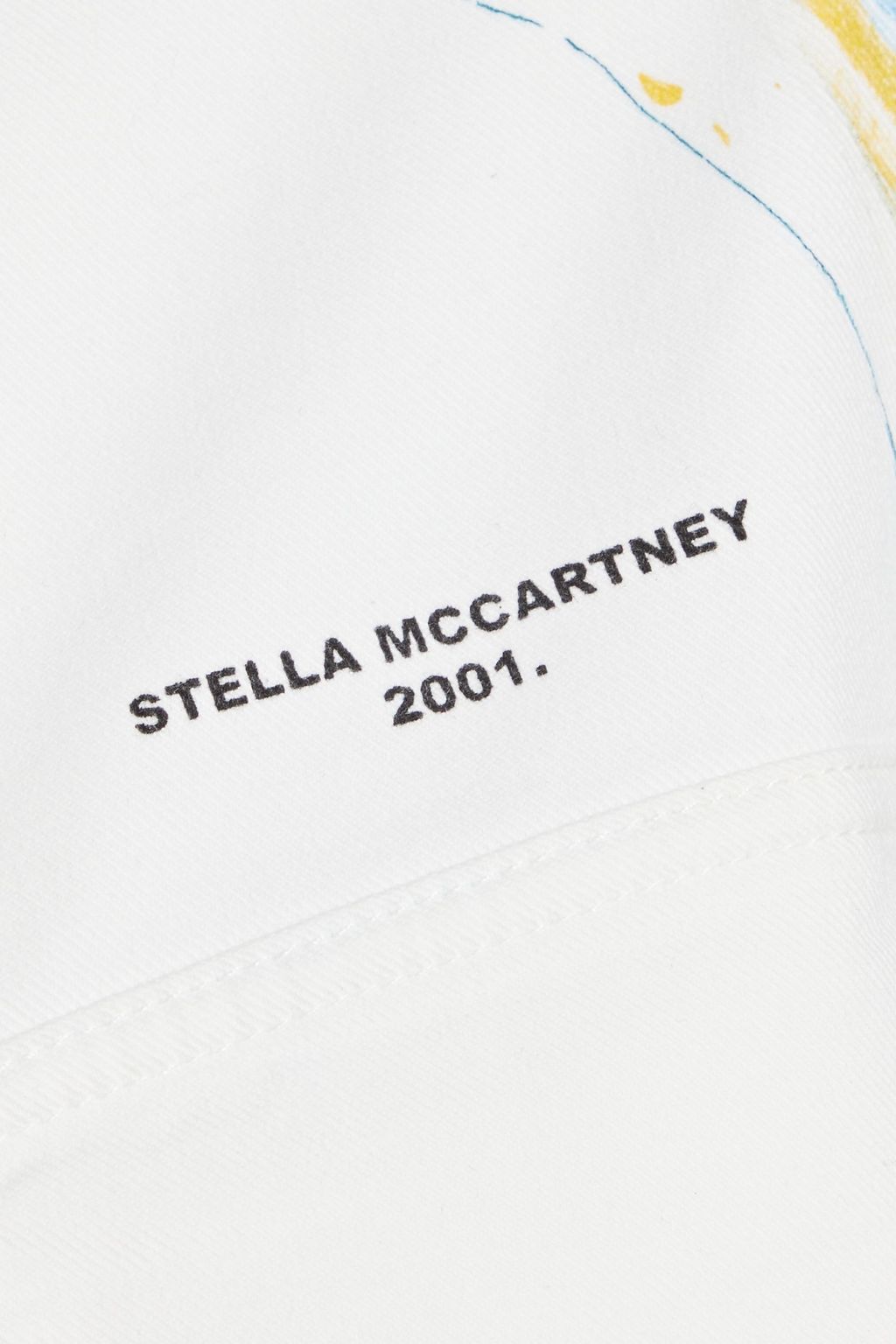 STELLA MCCARTNEY Printed denim jacket