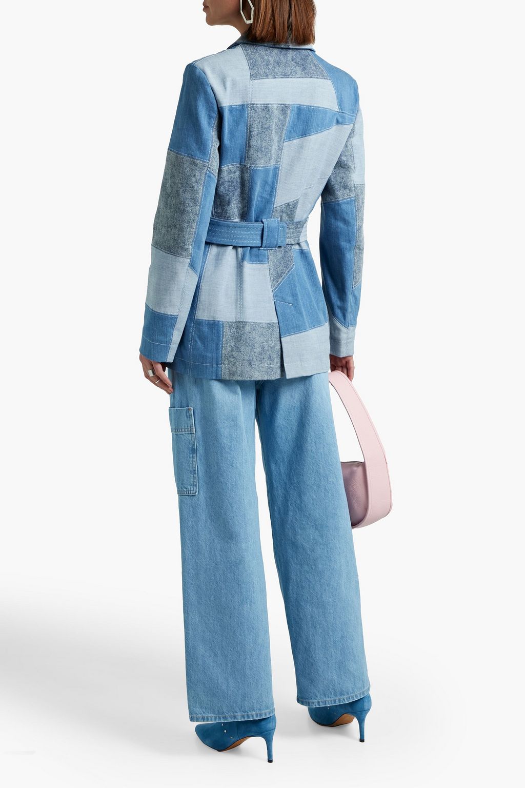 STELLA MCCARTNEY Patchwork denim jacket