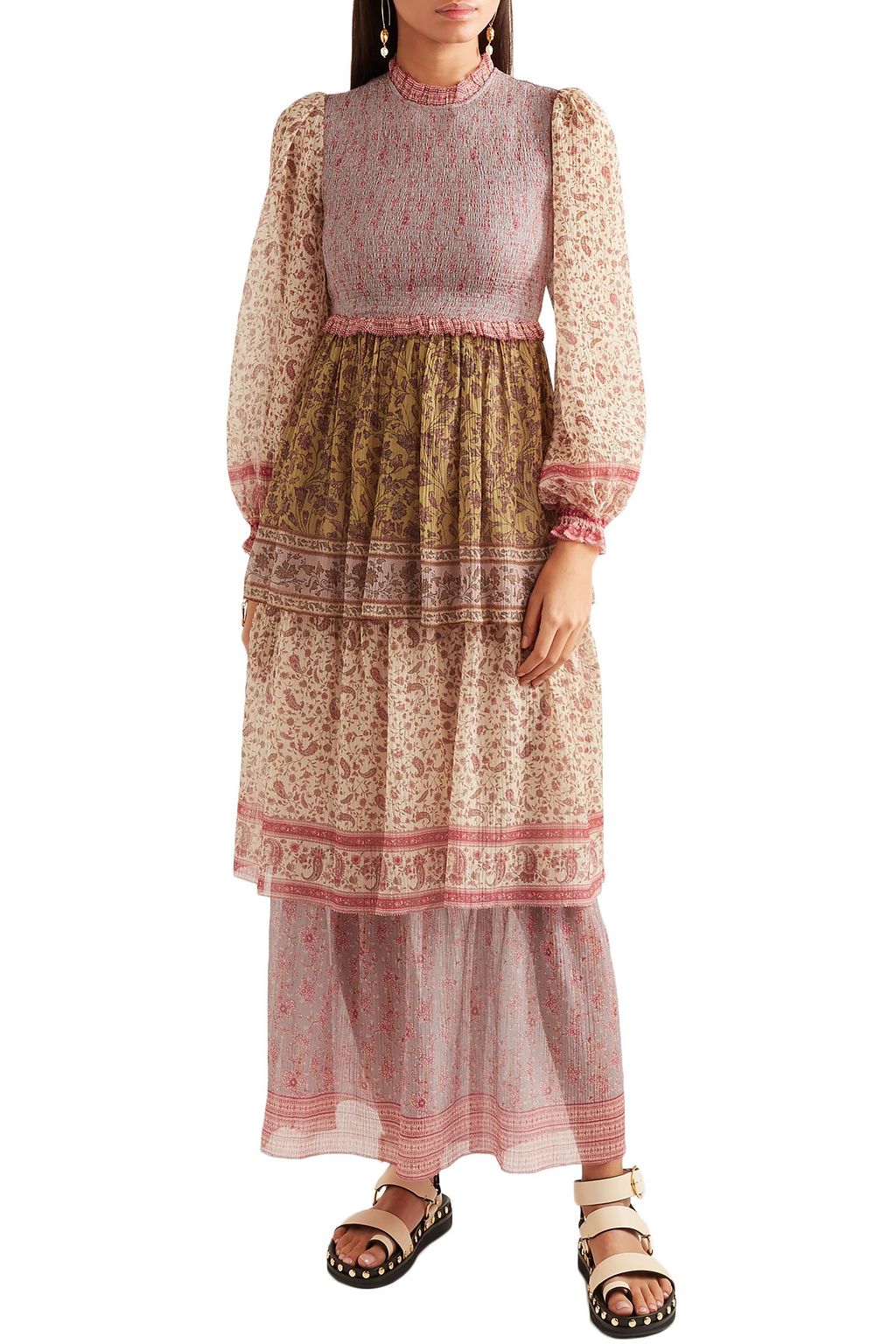 zimmermann juniper tiered dress