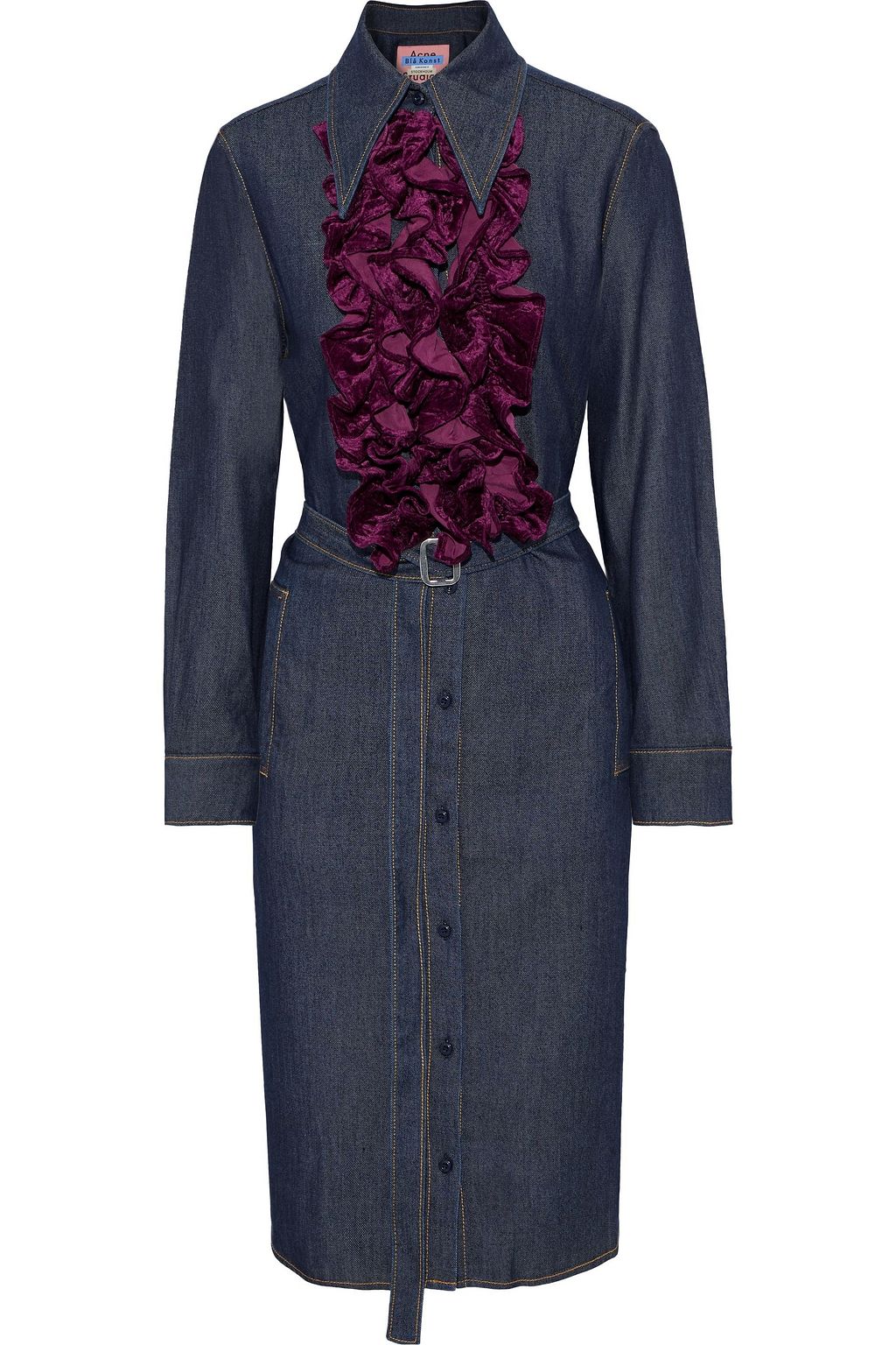 acne studios denim dress
