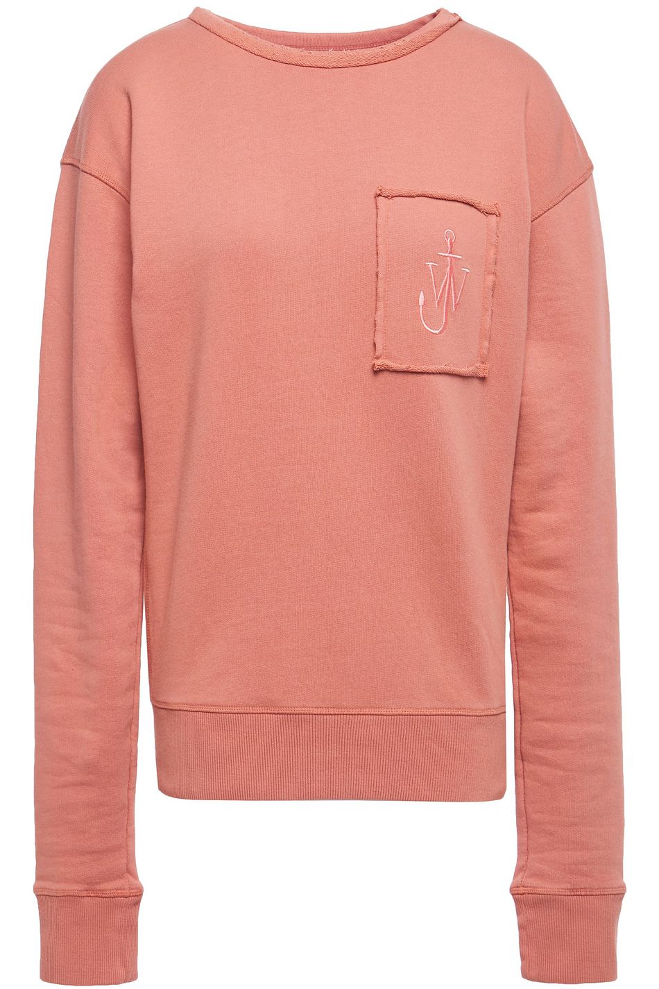 ★J W ANDERSON★ Logo embroidery sweatshirt pink JW0103PG139 J.W. Anderson Logo Embroidery Sweatshirt | italist