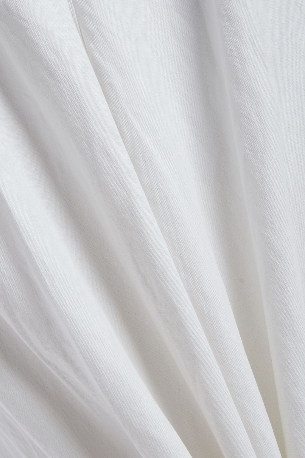 BRUNELLO CUCINELLI Cotton-blend sateen wide-leg pants