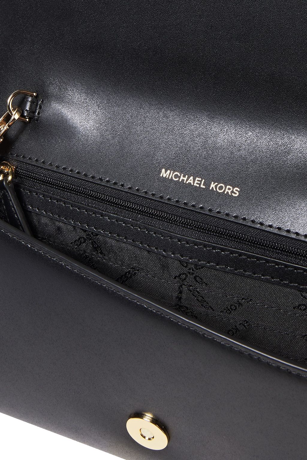 MICHAEL MICHAEL KORS Bellamie embellished leather clutch