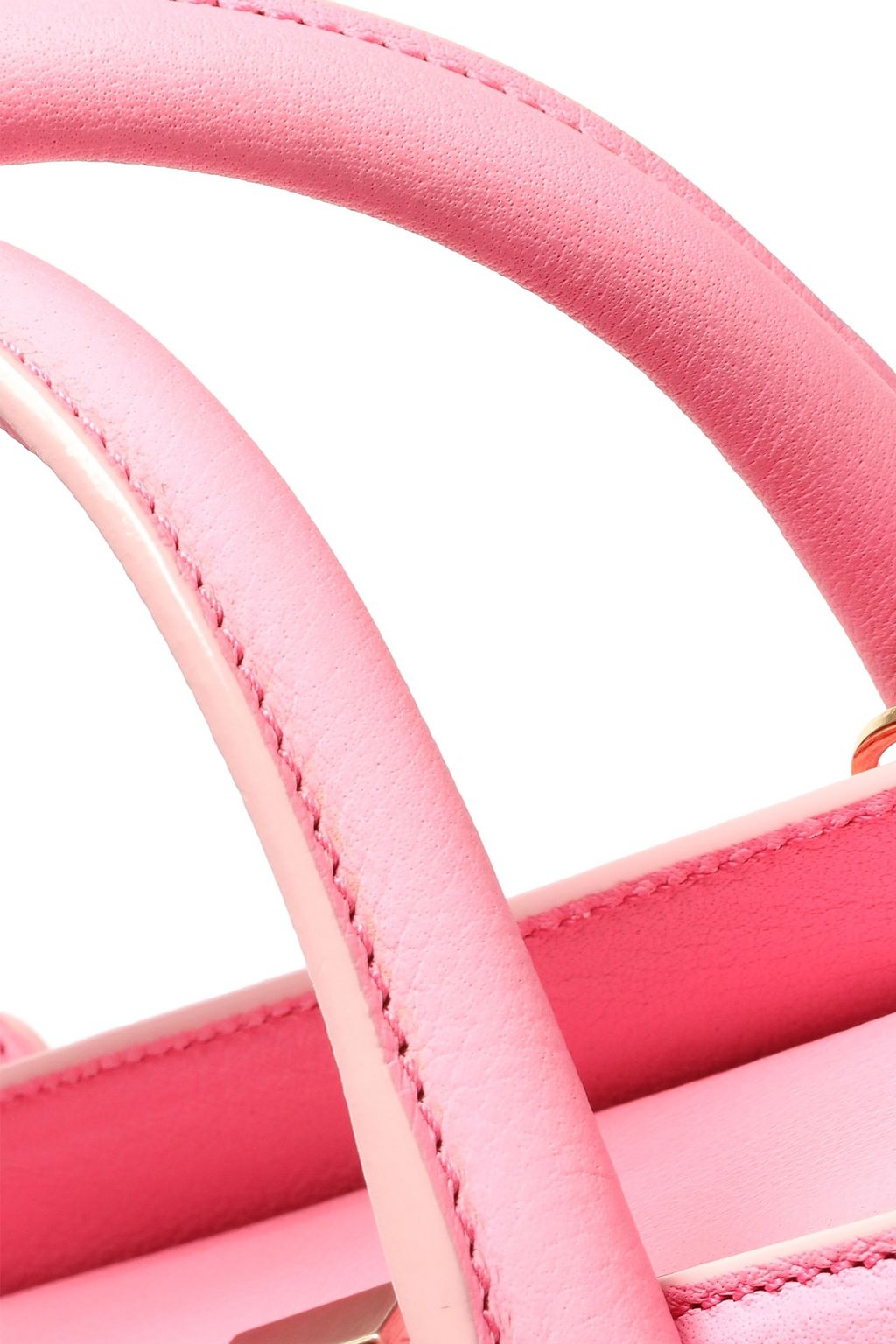 VICTORIA BECKHAM Victoria mini textured-leather tote