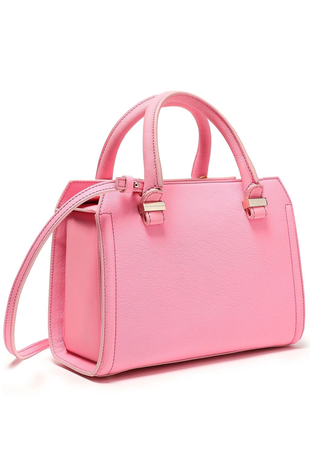 VICTORIA BECKHAM Victoria mini textured-leather tote