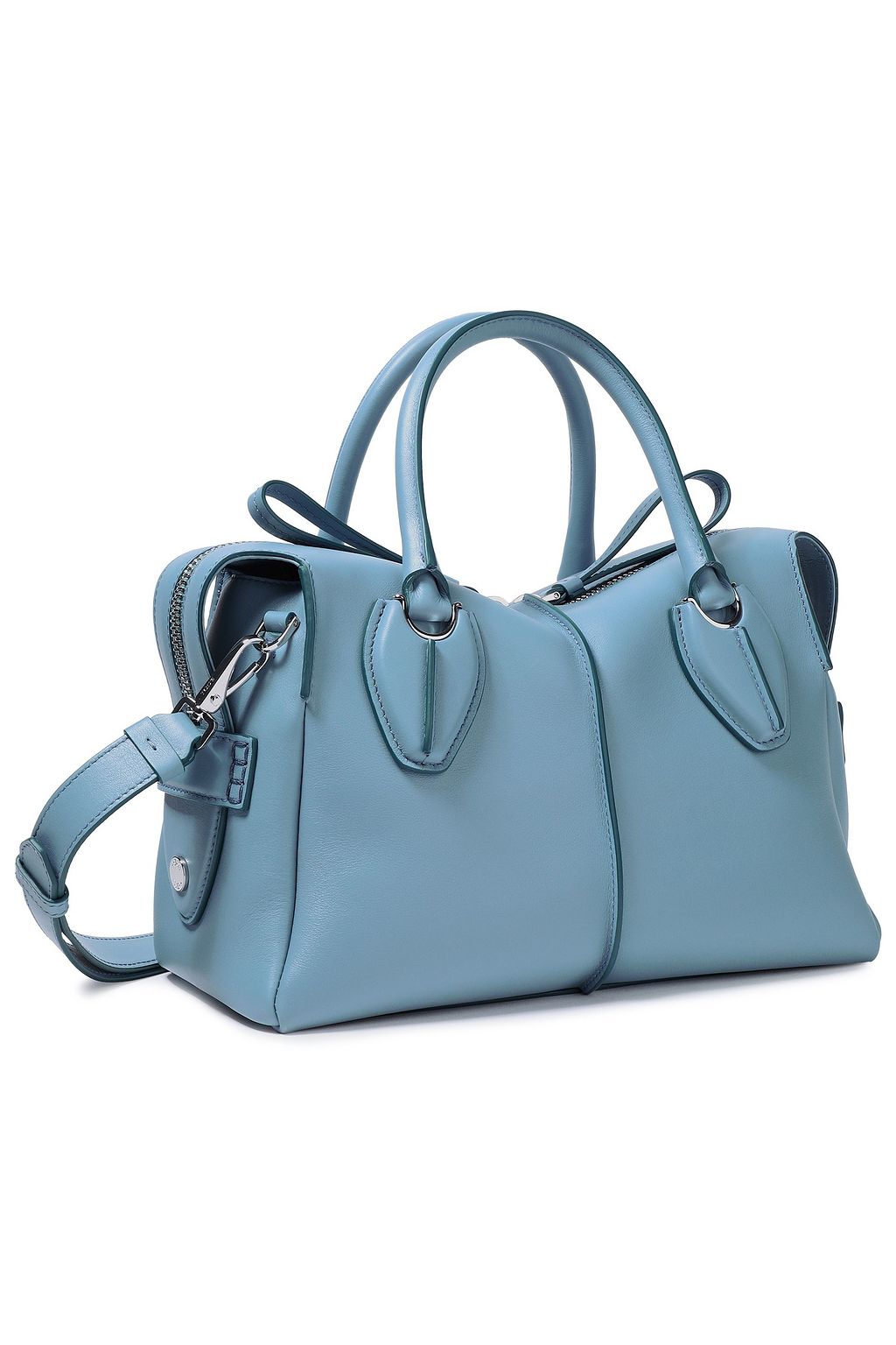 TOD'S Bauletto Zip leather tote