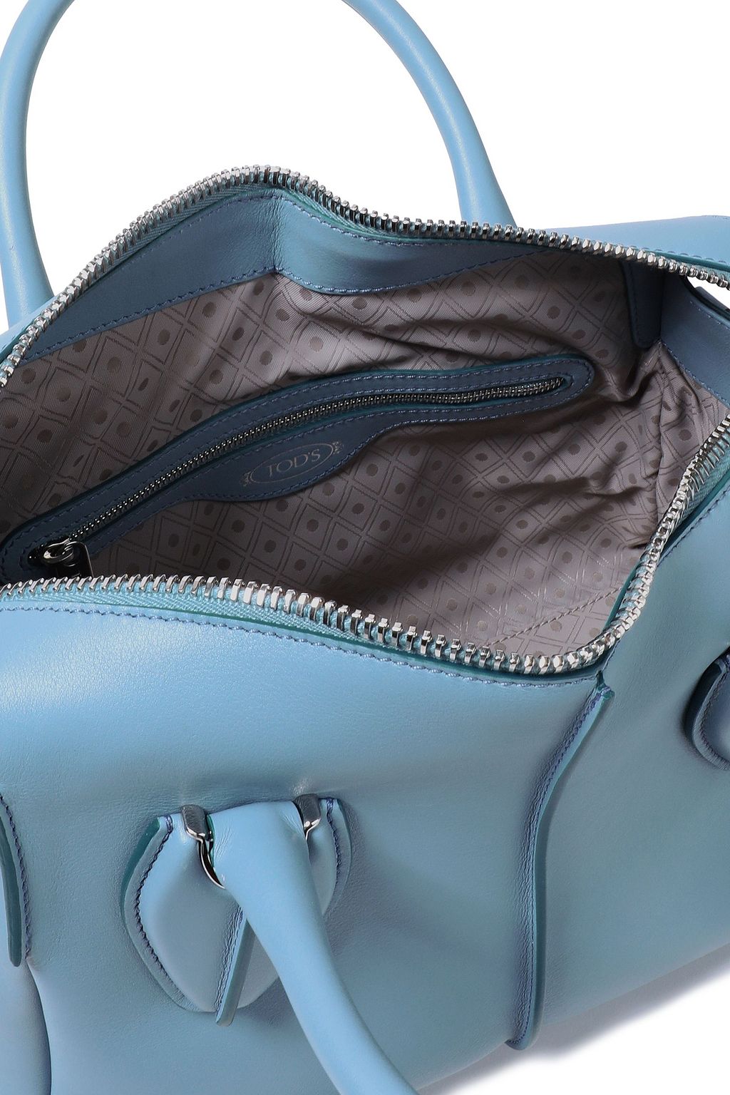 TOD'S Bauletto Zip leather tote
