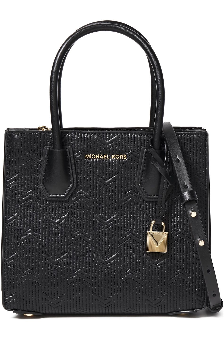 Mercer quilted leather shoulder bag 