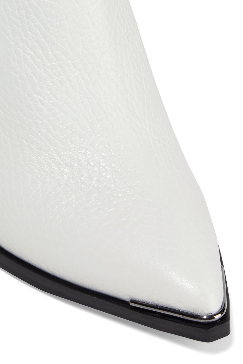 ACNE STUDIOS Jemma textured-leather ankle boots