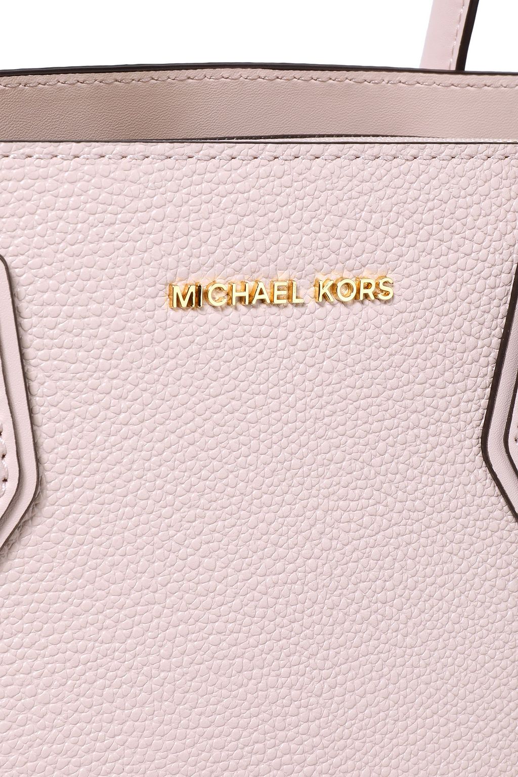 MICHAEL MICHAEL KORS Logo-appliquéd textured-leather tote