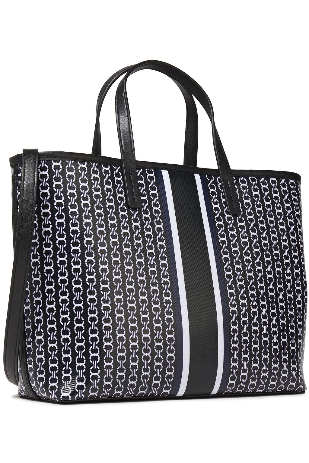 TORY BURCH Printed coated canvas shoulder bag