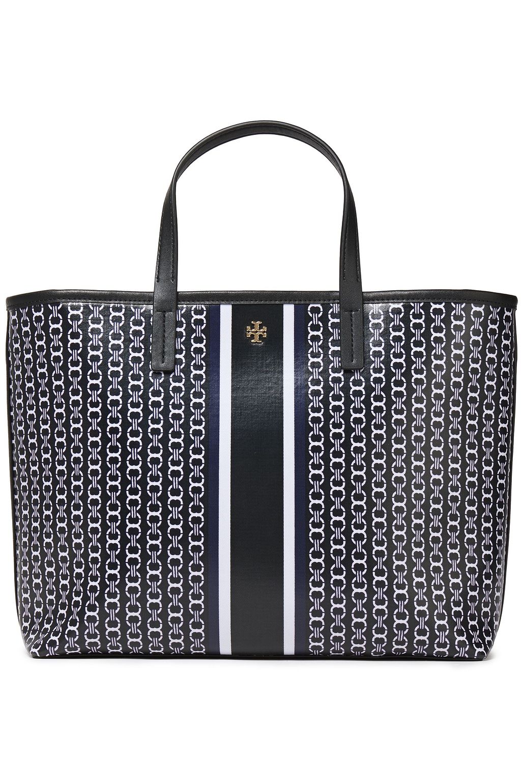 TORY BURCH Printed coated canvas shoulder bag