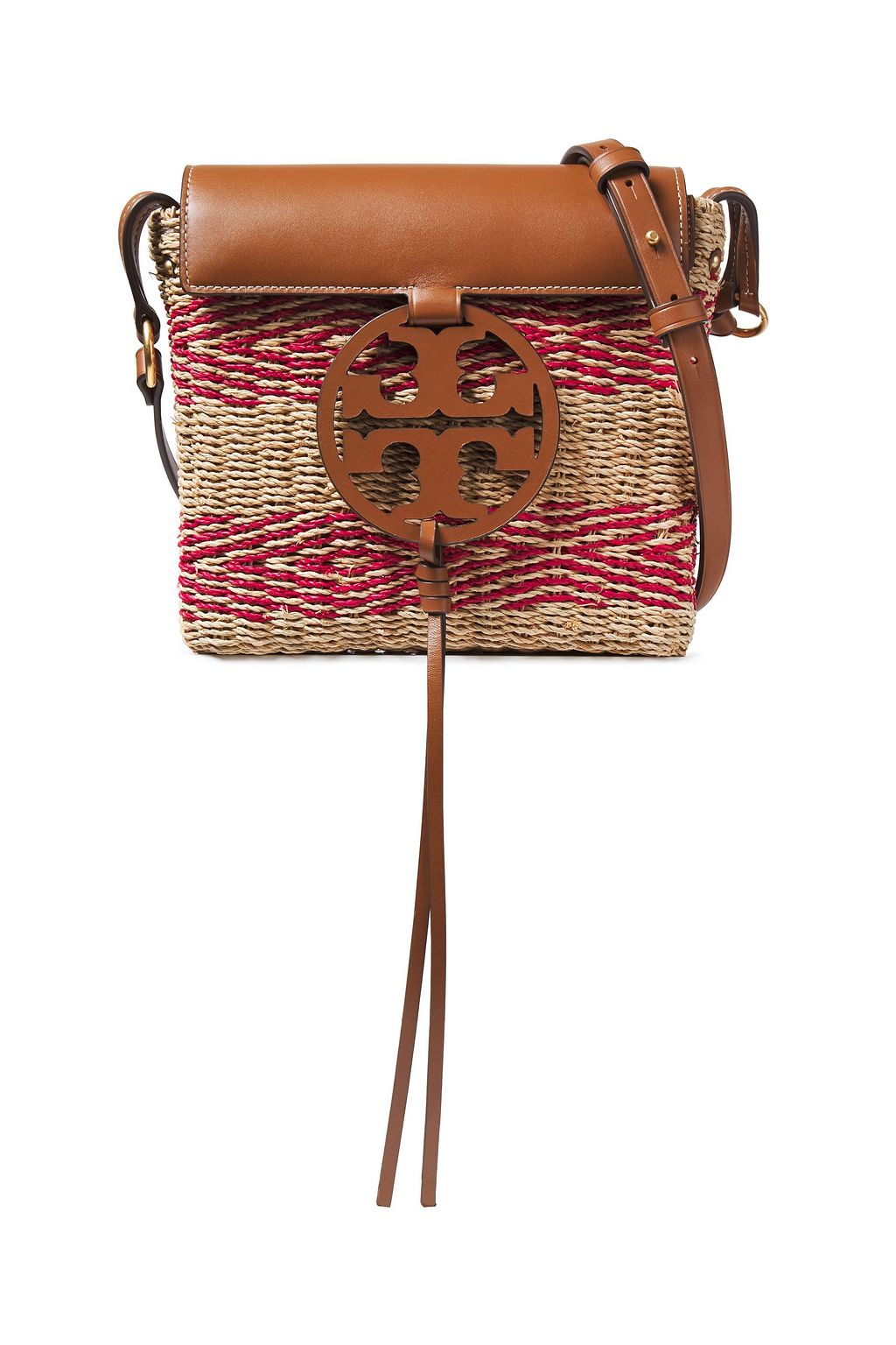 straw over the shoulder bag