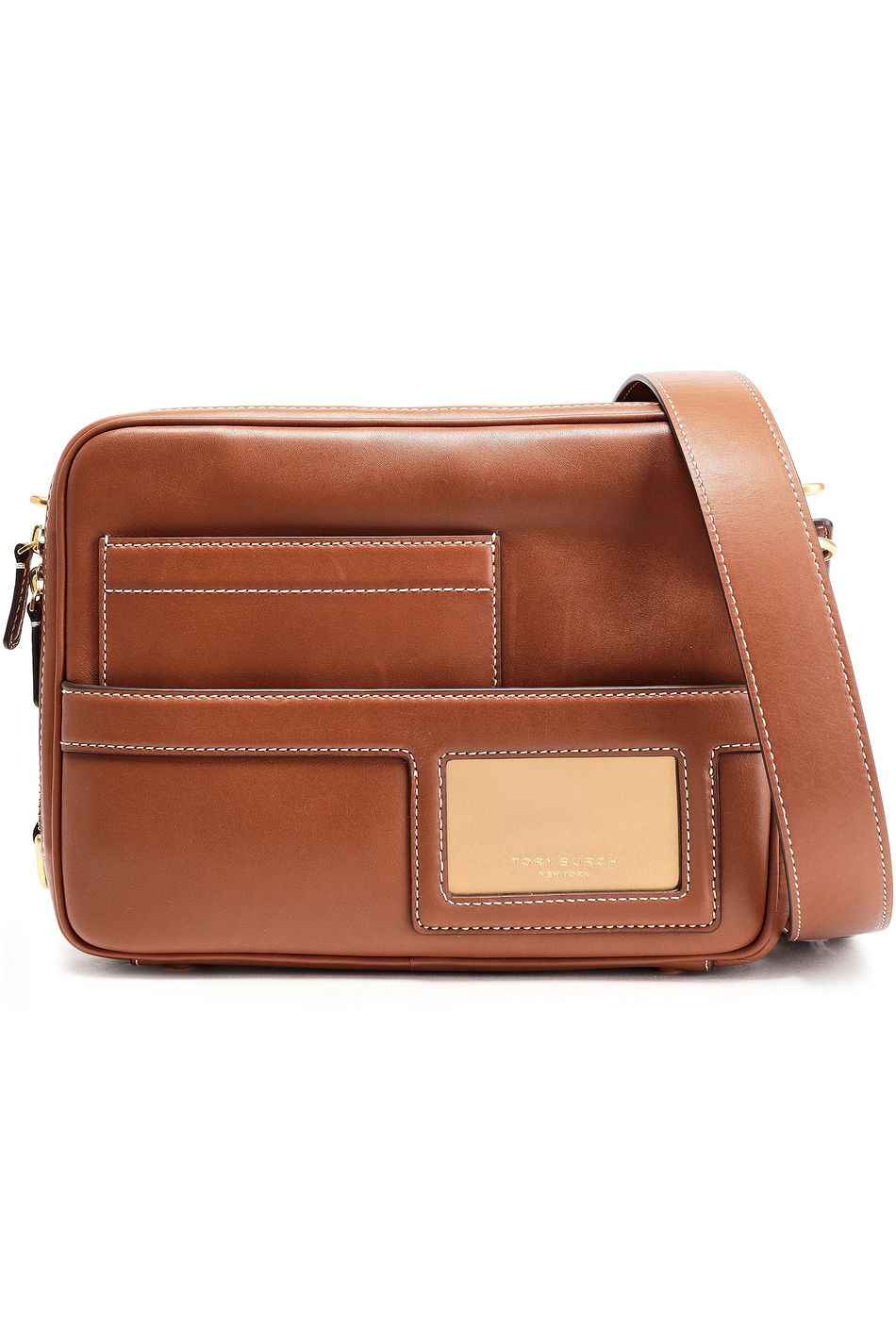 tory burch leather shoulder bag
